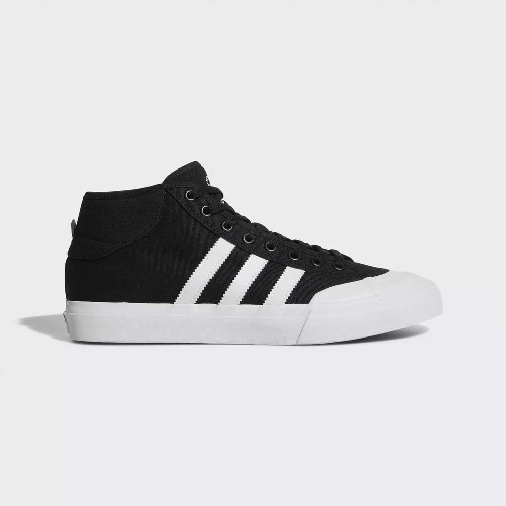 Adidas Matchcourt Mid Tenis Para Skate Negros Para Hombre (MX-31083)
